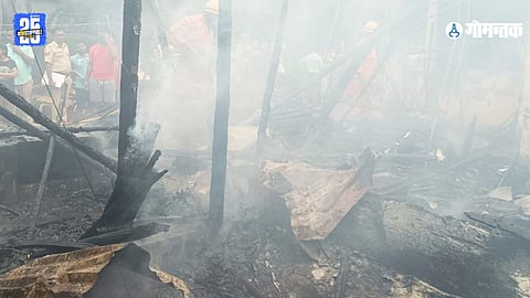 Calangute property damage