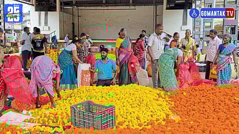 Bicholim Flower Market