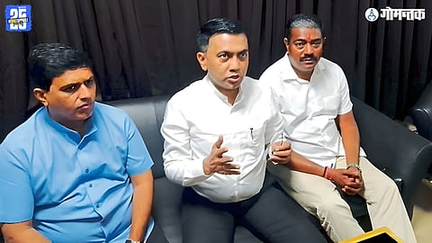 CM Pramod Sawant, Sankalp Amonkar