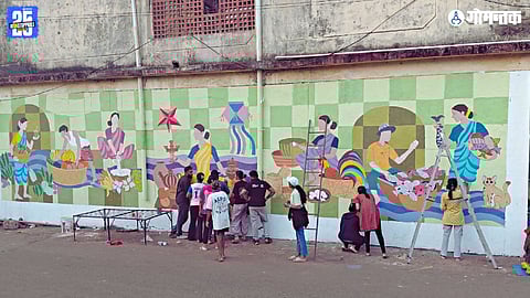 Bicholim wall art initiative