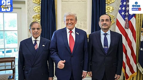 Donald Trump, PM Shahbaz Sharif and Army Chief Asim Munir