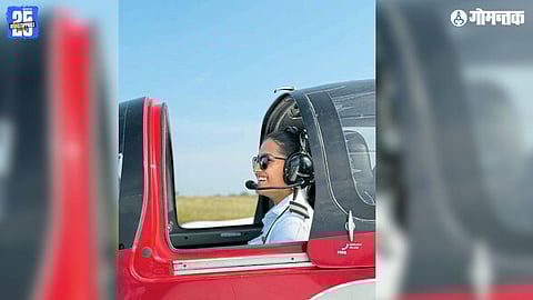 Kavyashree kurse pilot, kalem village goa pilot, goa youngest commercial pilot