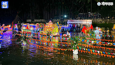 Tripurari Poornima Valvanti River Goa