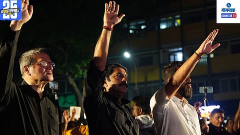 Goyant Kollso Naka Protest In Margao