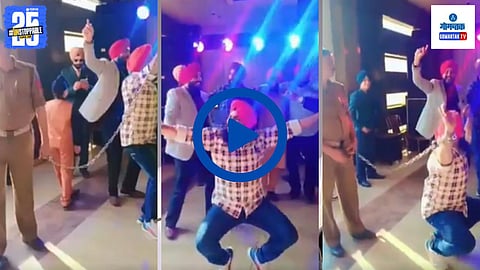 Viral video police escort dance | Jail inmate wedding leave video