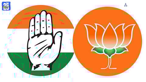 BJP, Congress
