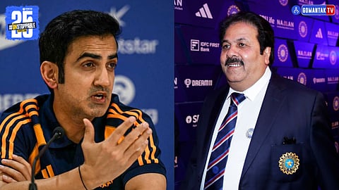 Rajeev Shukla on Gautam Gambhir Future