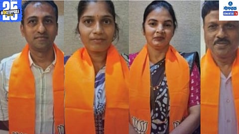 Reshma Bandodkar & Siddharth Gauns Dessai Chairpersons