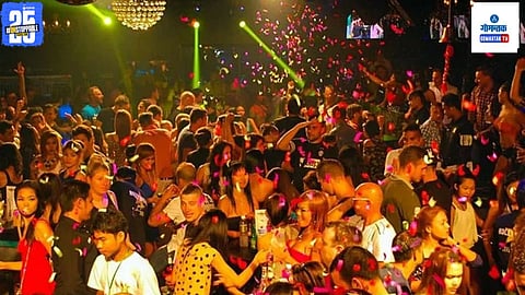 Calangute Beach Crowd Video