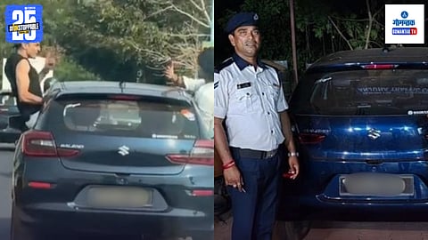 Siolim Bridge Car Stunts