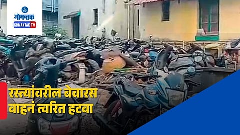 Abandoned vehicles in South Goa