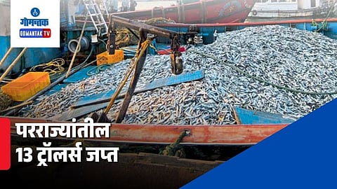 Illegal Fishing Goa: परराज्‍यांतील 13 ट्रॉलर्स जप्‍त, गोव्‍याच्‍या समुद्रात घुसखोरी; नियमांचे उल्लंघन करणाऱ्यांना 10 लाखांपर्यंत दंड 