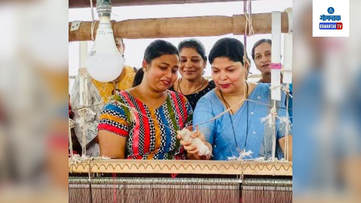 गोव्‍यातील विणकारांना प्रोत्‍साहित करण्‍यासाठी राय येथे बुनाई उत्‍सवाचे ...
