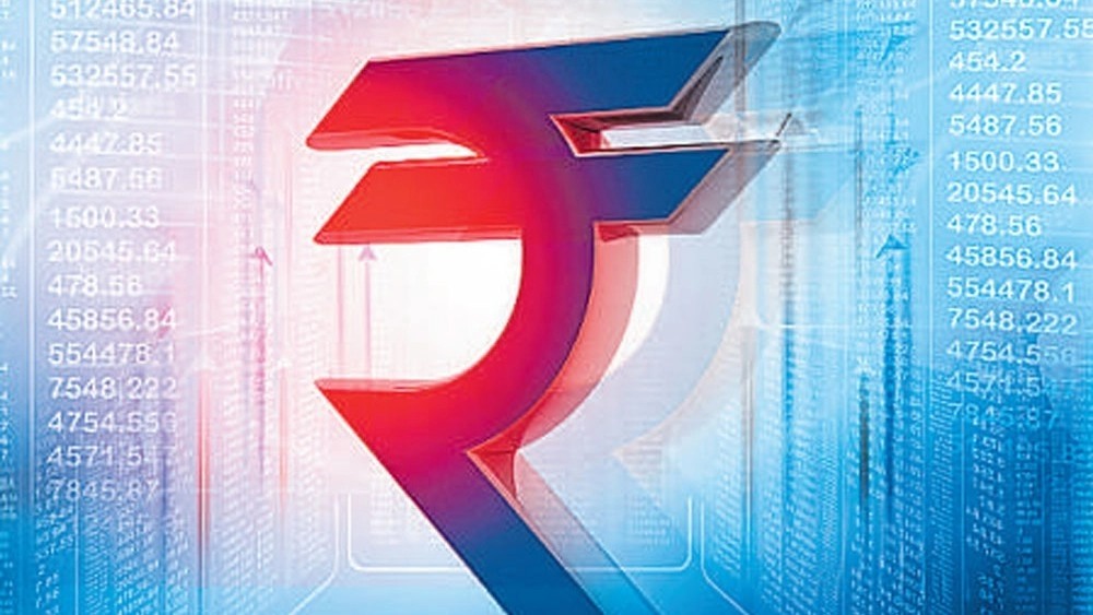 Rupee falls 8 paise to close at 87.66 against US dollar