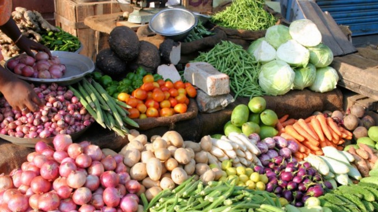 Representative image showing a vegetable market.