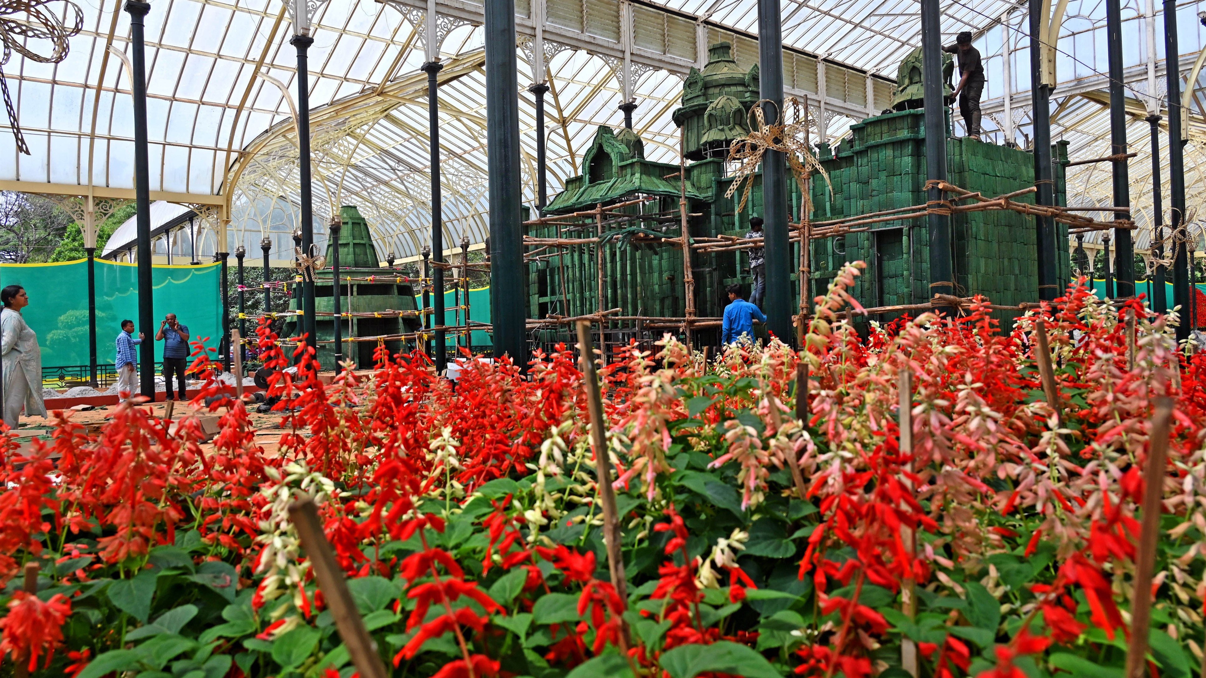 Metro paper tickets for Lalbagh flower show