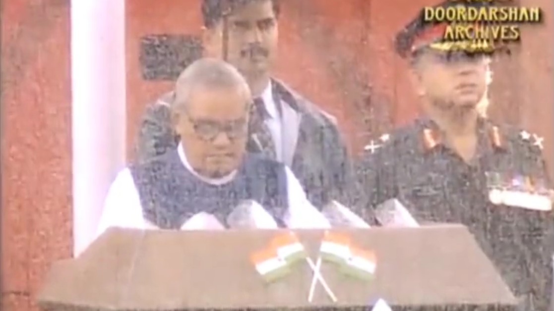 Atal Bihari Vajpayee.