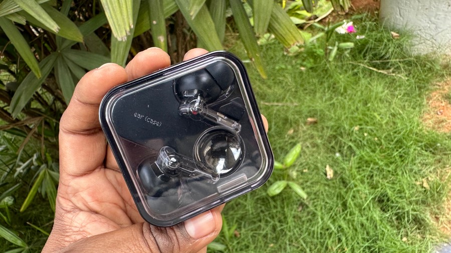 Nothing Ear(2) Black Edition TWS buds.