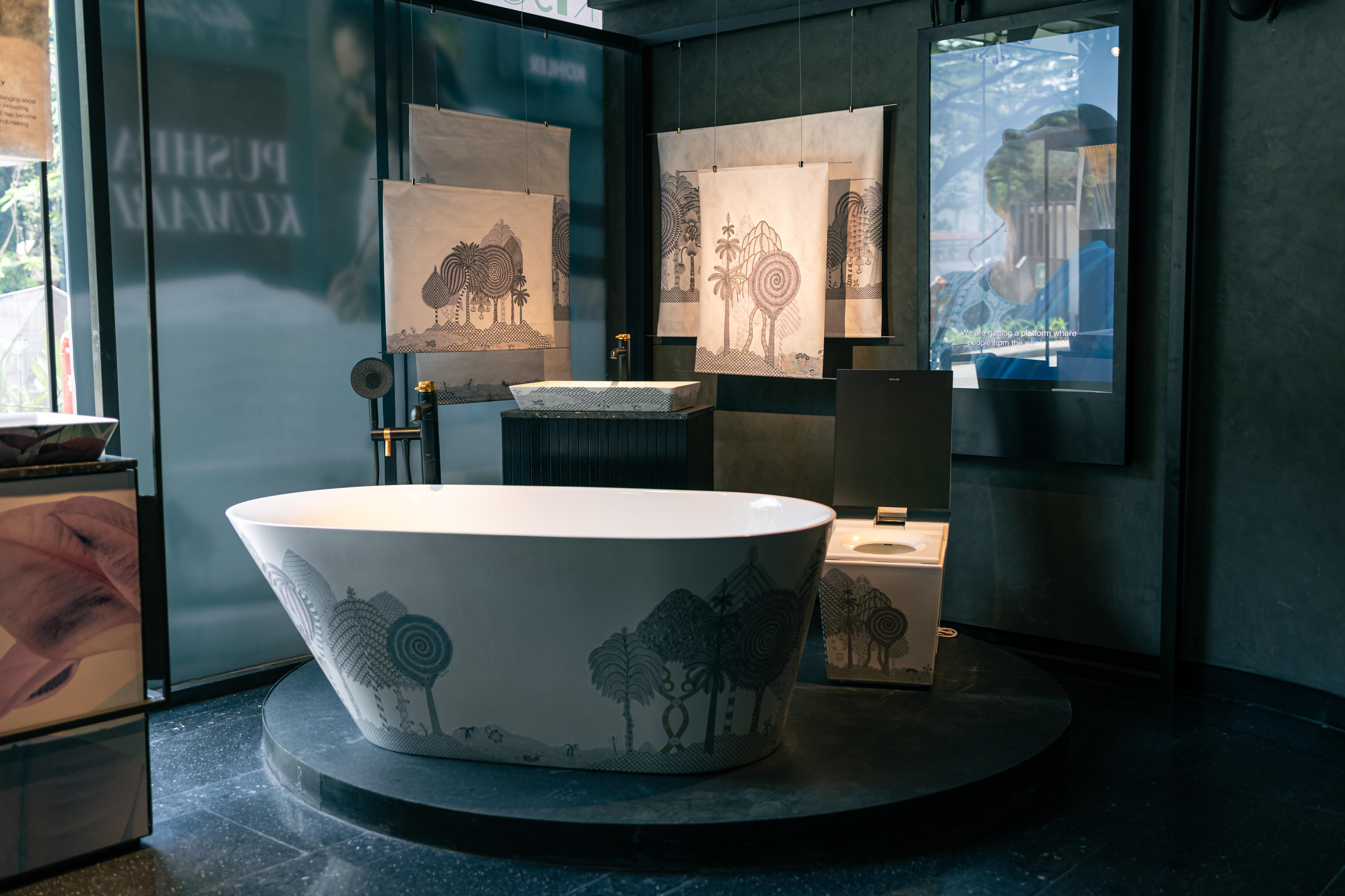 Kohler Artist Edition India products by Pushpa Kumari o the theme Aranya