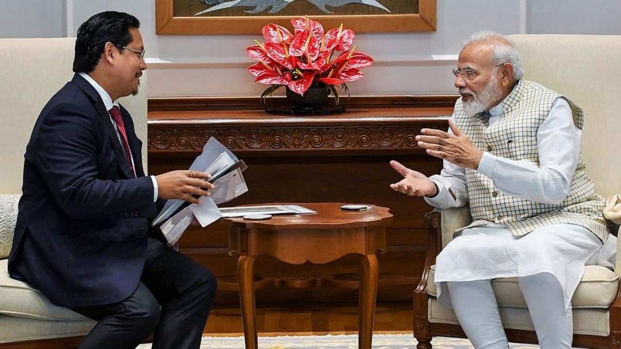 Meghalaya CM Sangma seeks PM's intervention for introduction of ILP, resolving border disputes with Assam