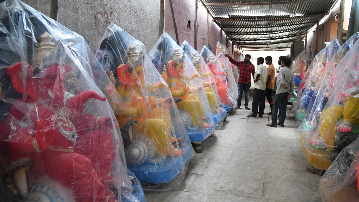 Pollution caused by idol immersion was limited to kalyanis: KSPCB