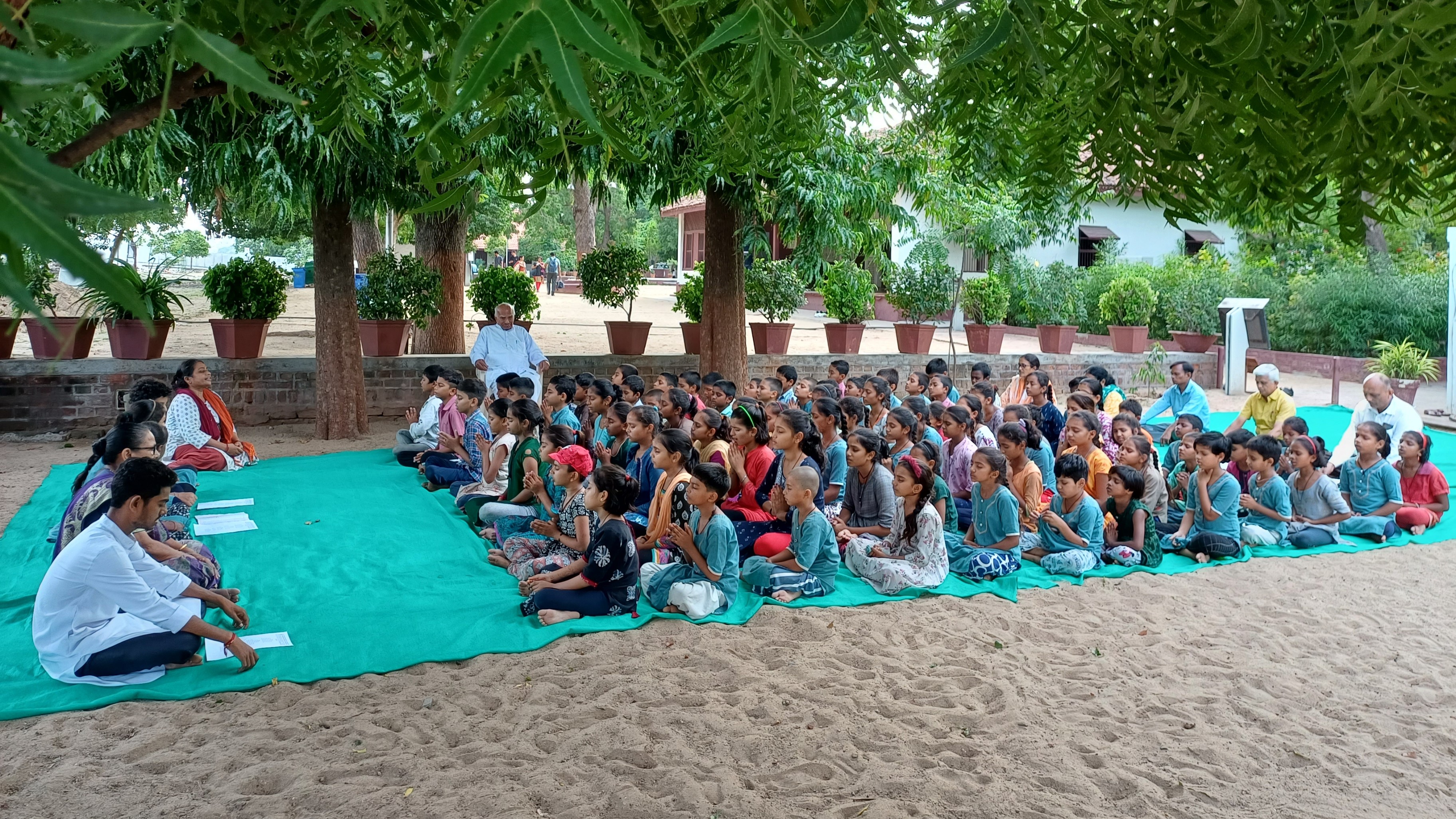 Mahatma Gandhi's daily 'interfaith prayer' returns to Sabarmati Ashram