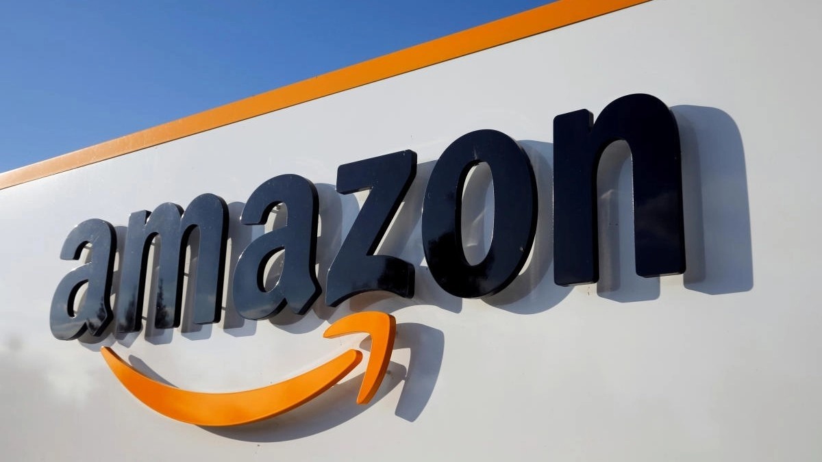 The Amazon logo. 
