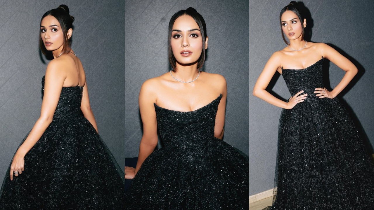 Manushi Chhillar shines in a timeless fairy tale look!