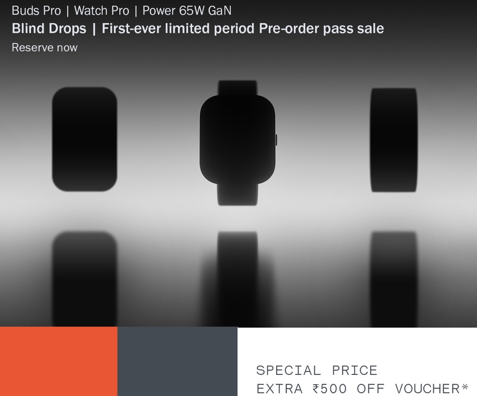 CMF products' teaser.