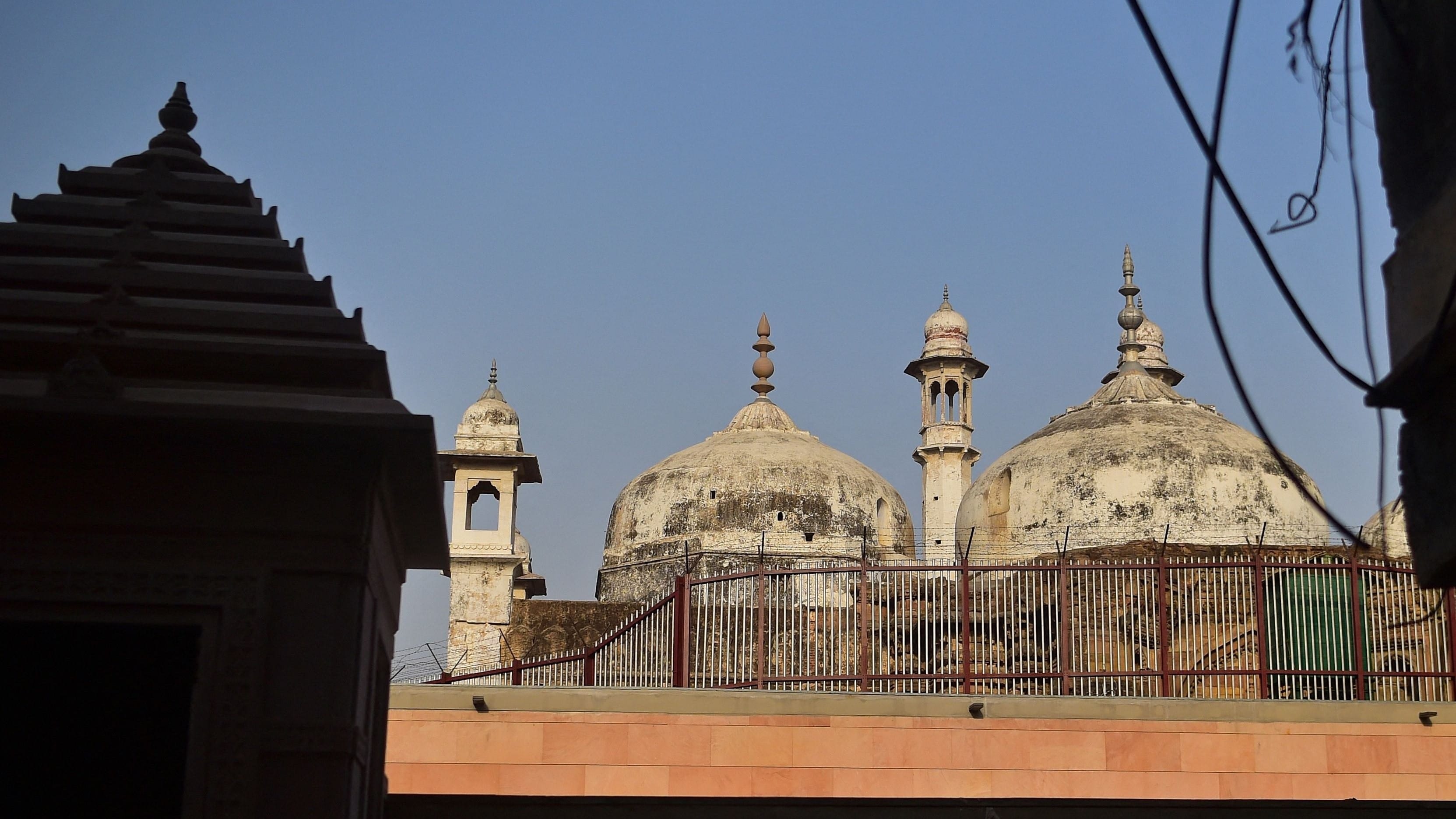 Gyanvapi mosque complex. 