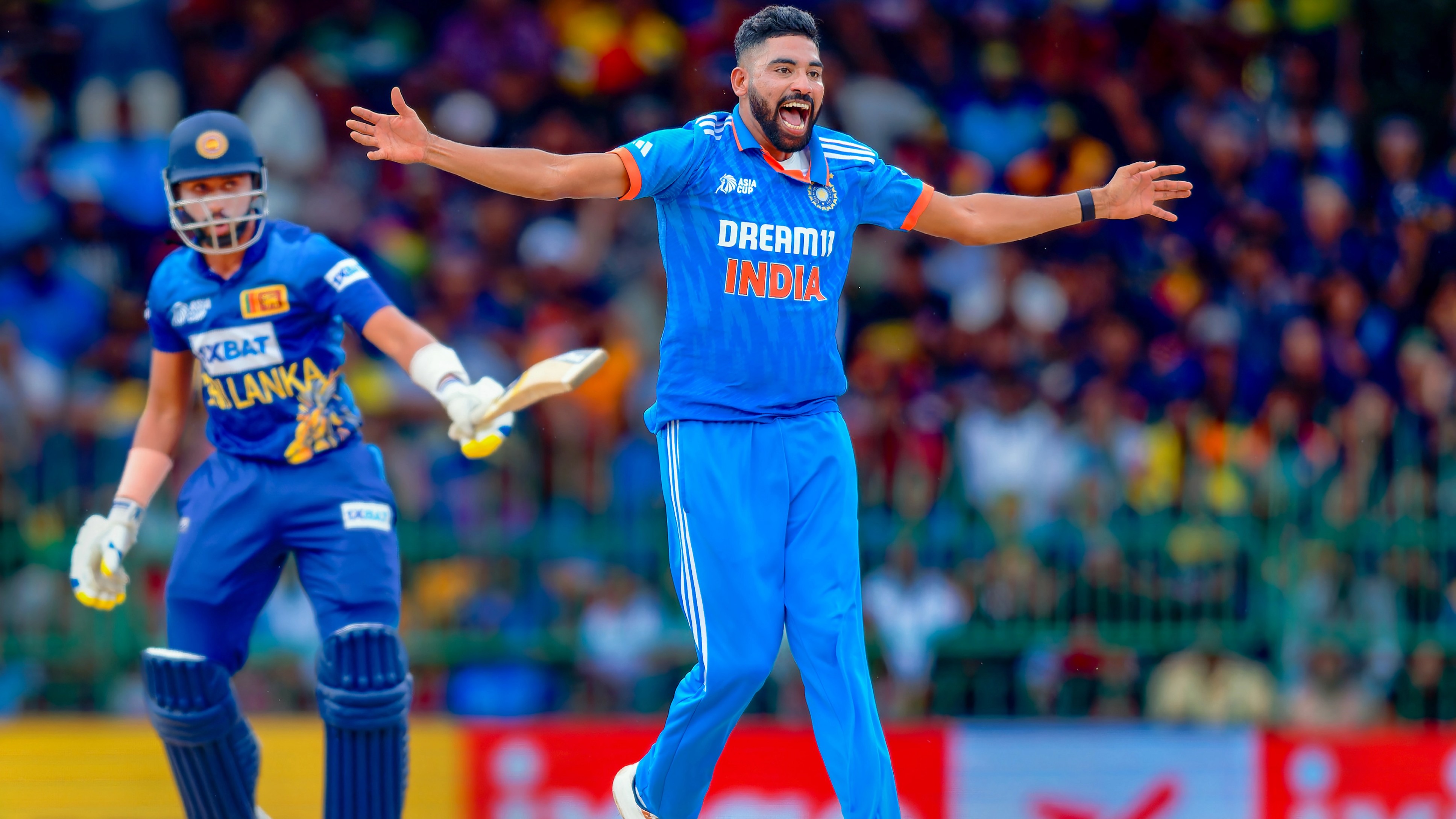 Mohammed Siraj emerged as the hero of the match by claiming a career-best 6-21, including four wickets in one over.