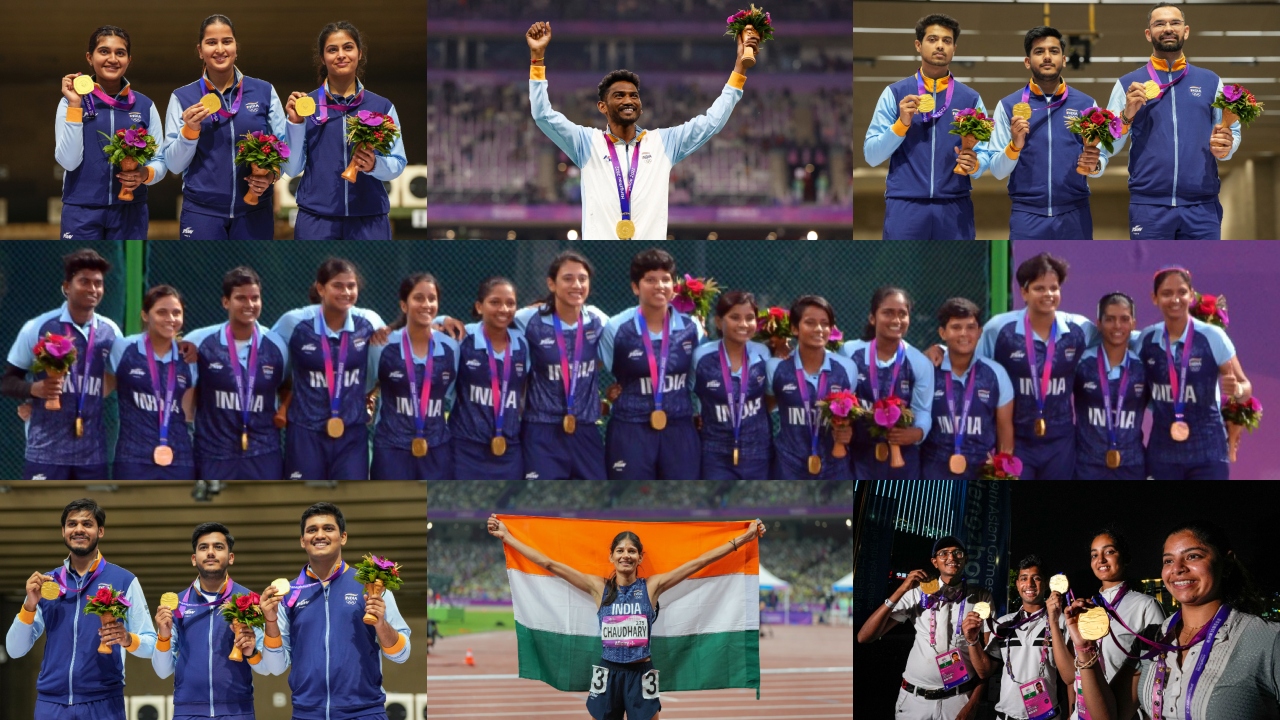 Asian Games 2023: List of Indian gold medalists so far