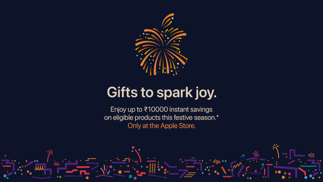 Apple Diwali 2023 festive sale season begins in India.