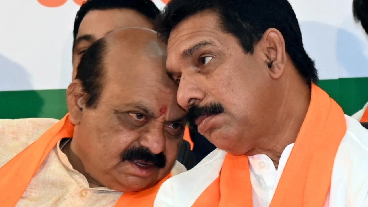 The ire seems to be directed at Basavaraj Bommai and Nalin Kumar Kateel. 
