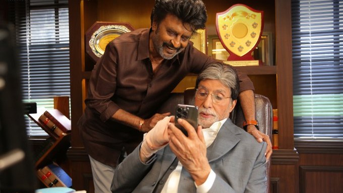 Rajinikanth, Amitabh Bachchan finish Mumbai schedule of TJ Gnanavel's film