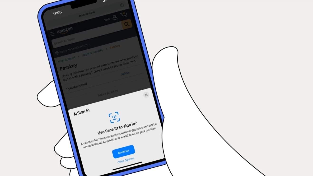 Amazon brings passwordless feature to its shopping app, website