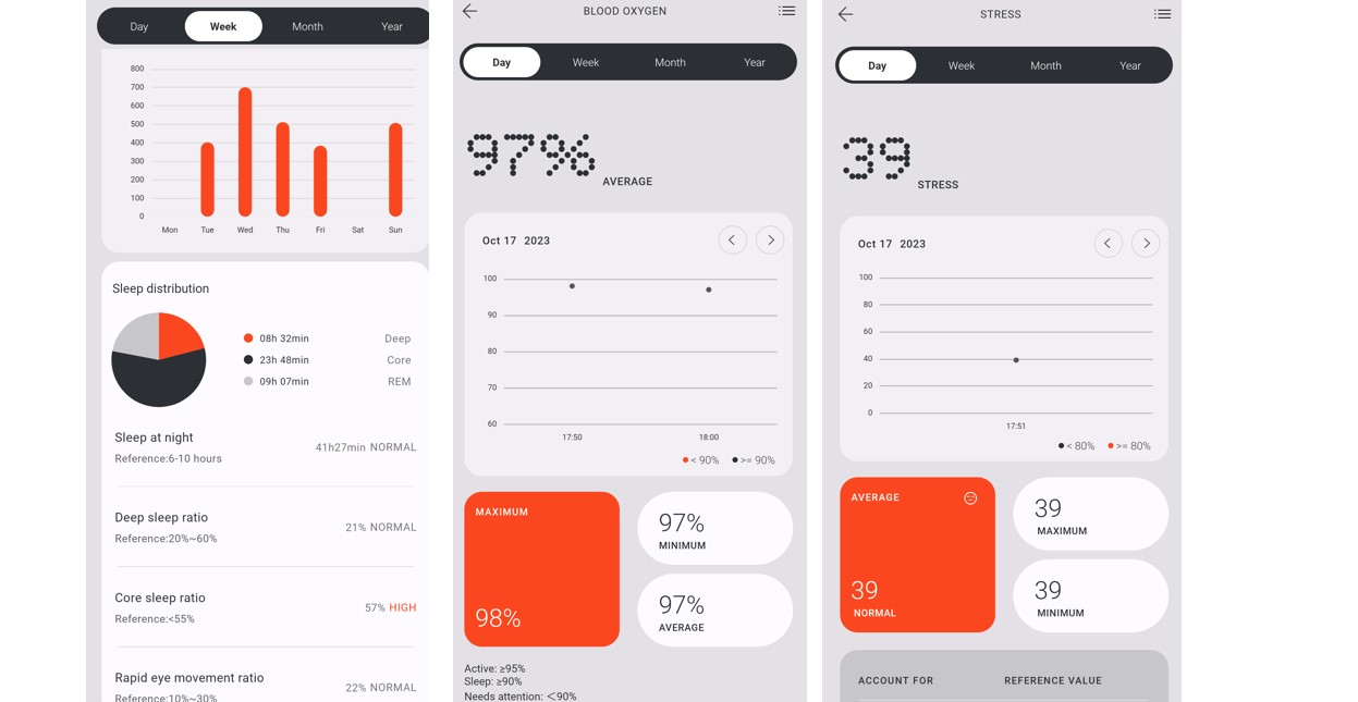 CMF Watch mobile app UI.