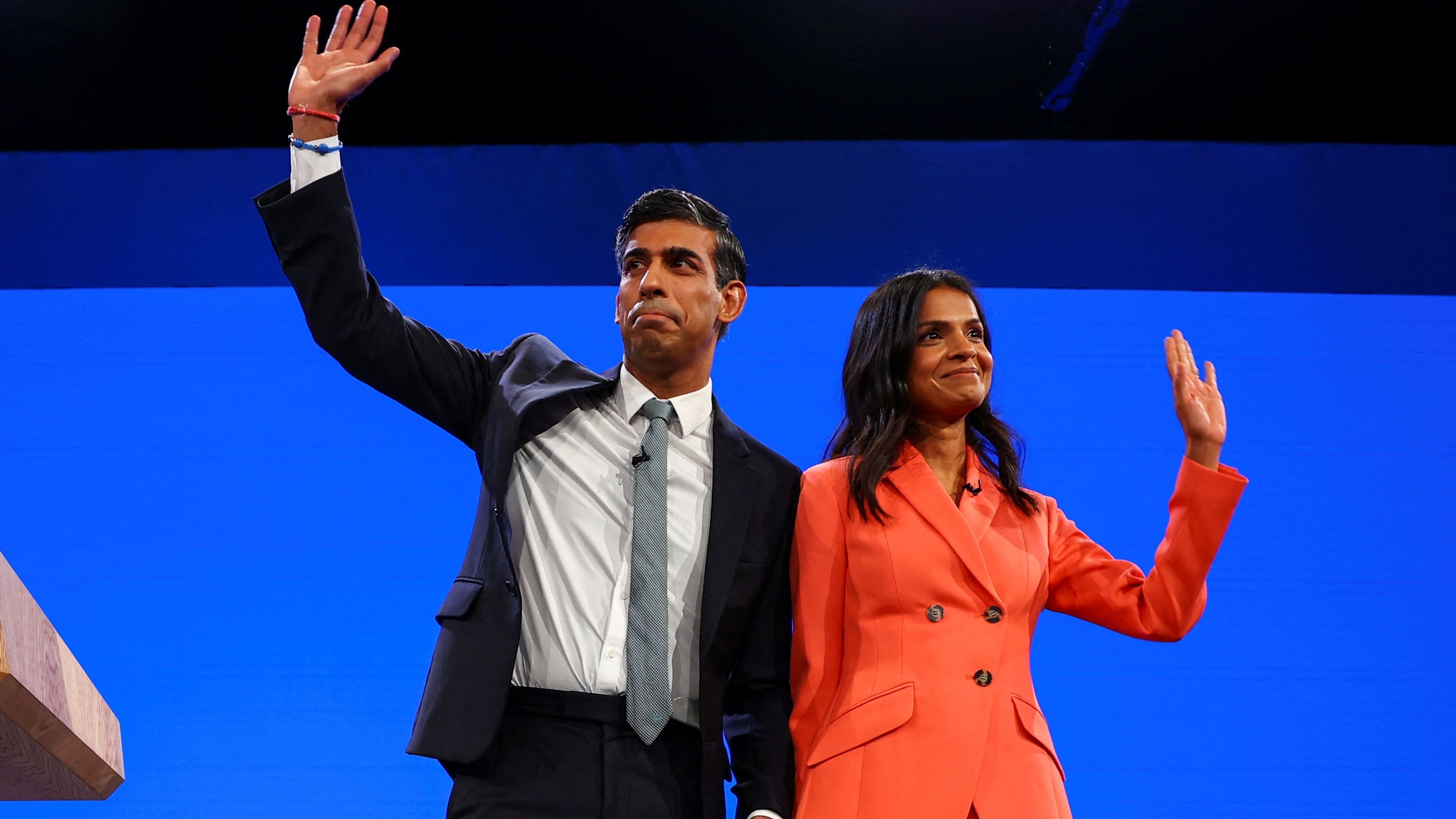 Akshata Murty makes UK political stage debut for ‘best friend’ UK PM Sunak