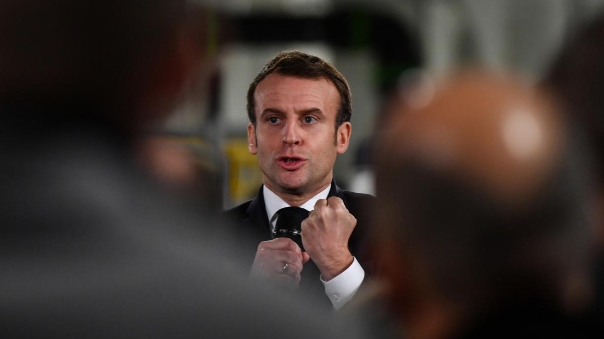 Macron says UN sanctions on Iran set to snap back this month