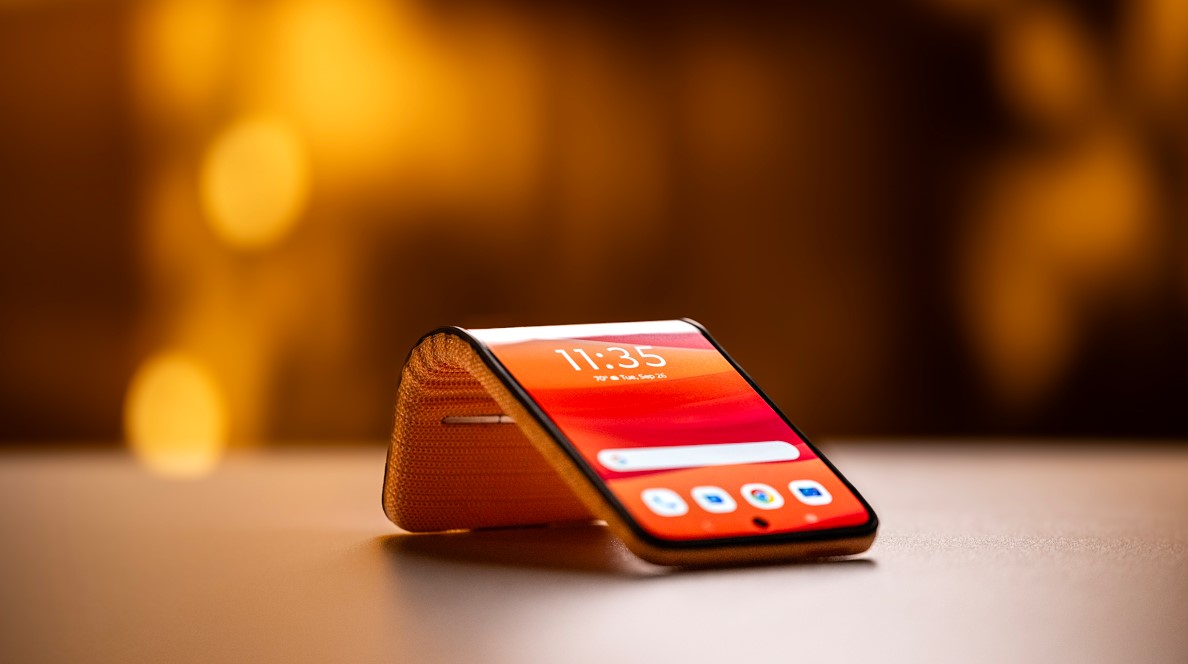 Motorola's concept phone with 'Adaptive pOLED display'
