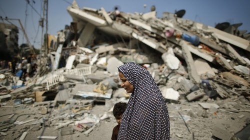 Israeli strikes on Gaza.