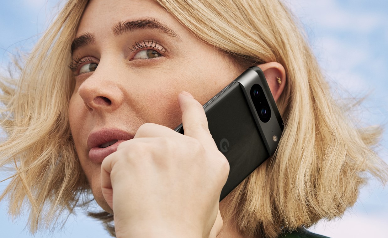 The new Pixel 8 series phone.