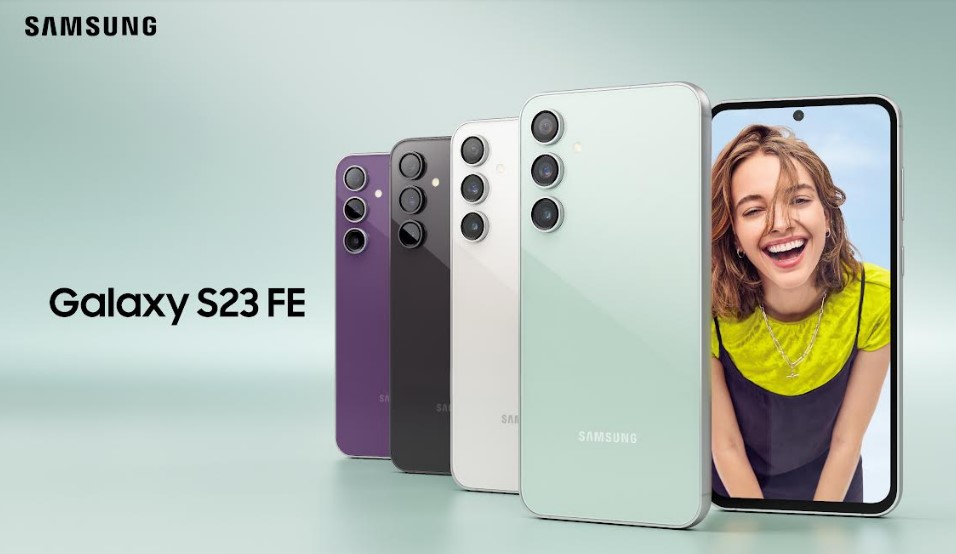 The new Galaxy S23 FE series.