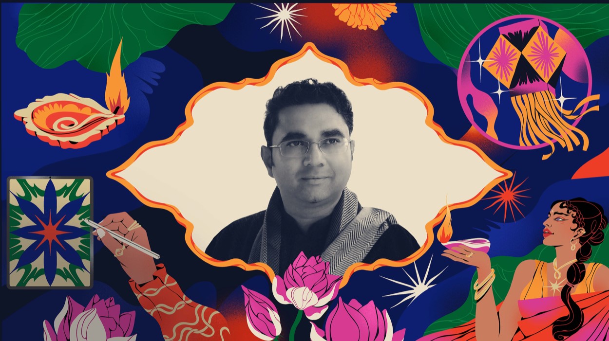 Today at Apple session with Popular NaadSadhana app developer Sandeep Ranade at Apple BKC Store, 7:30 pm Mumbai on October 31, 2023.