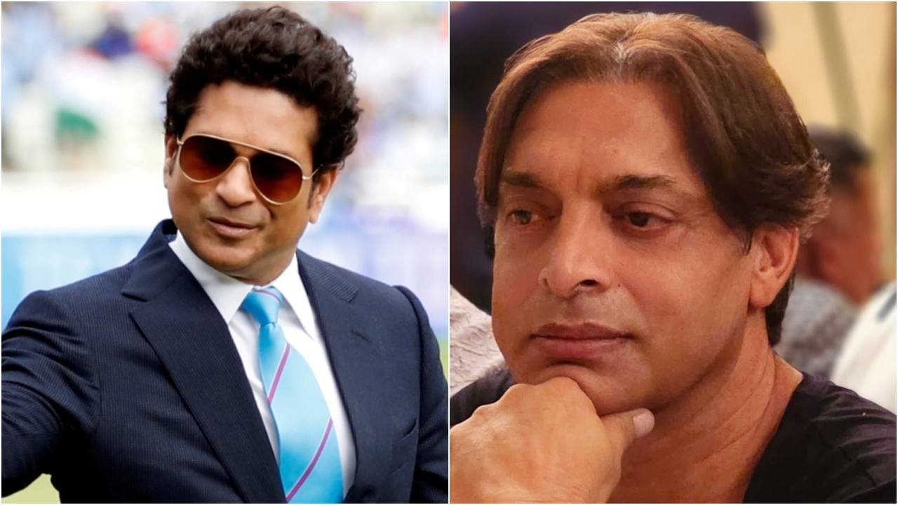 Tendulkar 'trolls' Shoaib Akhtar after India's win over Pakistan; latter calls him 'GOAT'