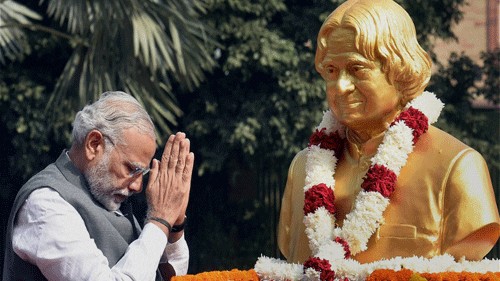 APJ Abdul Kalam death anniversary: PM Modi pays tributes to former president, hails him as 'Inspiring visionary & outstanding scientist'