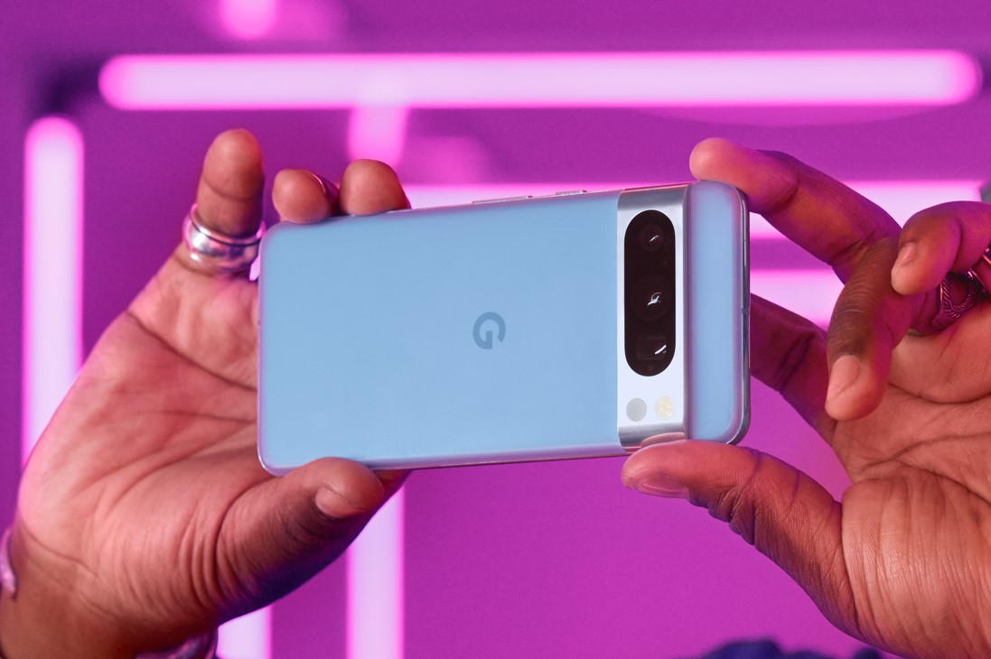 The new Pixel 8 Pro series phone.