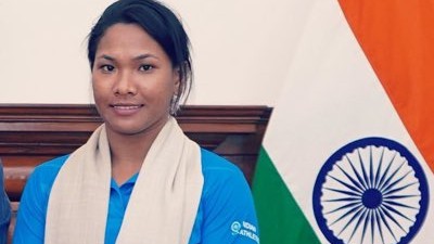 Indian athlete Swapna Barman.