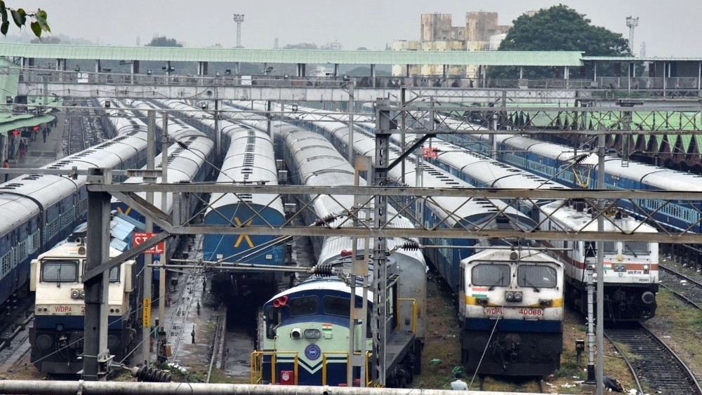 Railway link to parts of Northeast partially restored after six days