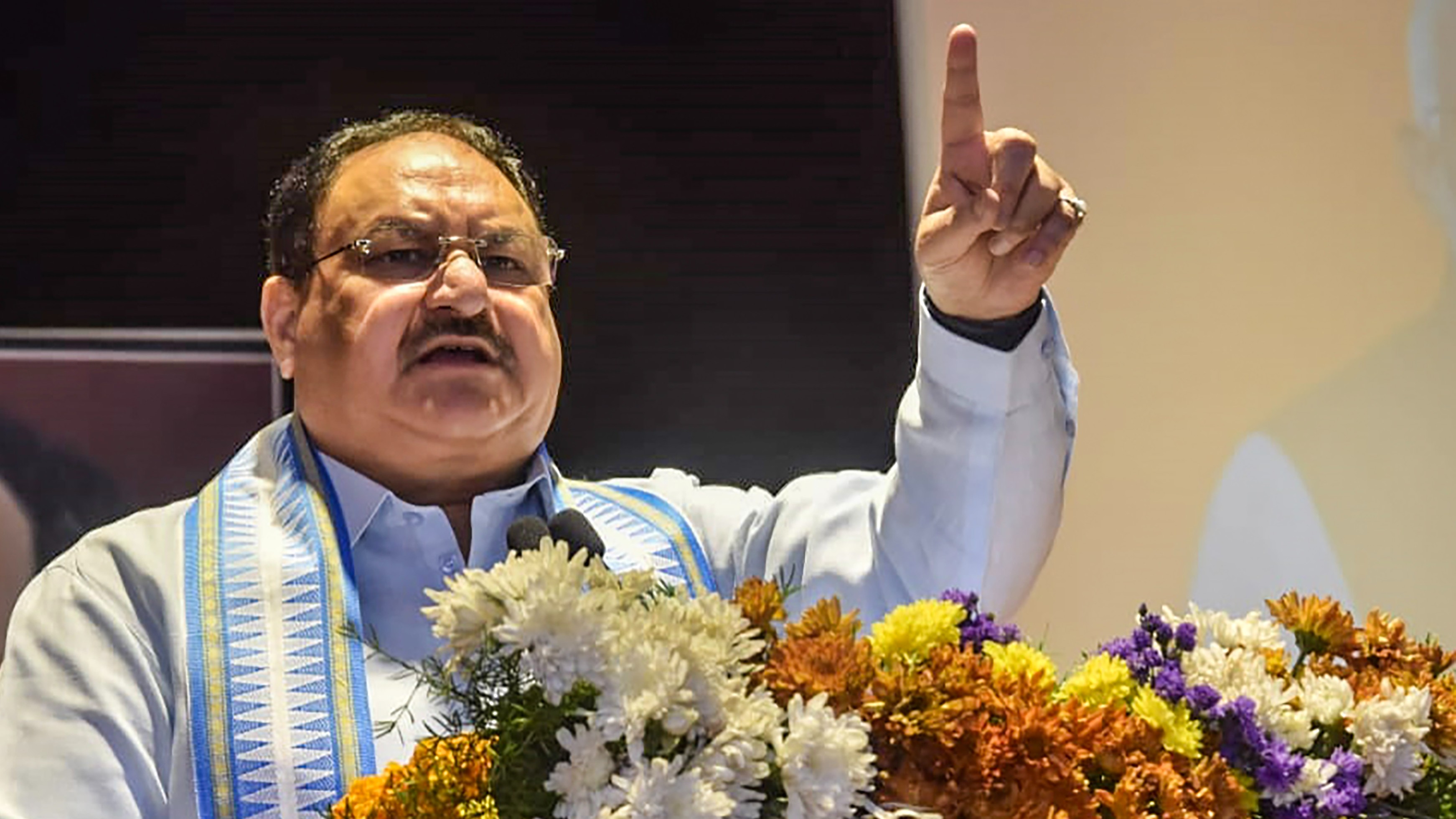 J P Nadda. 